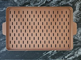 BBQ Grill Pan by Copper Chef- NEW 18" X 12"