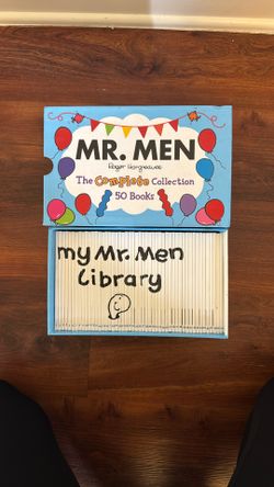 The Complete Collection Of 50 Mr. Men Books By Roger Hargreaves