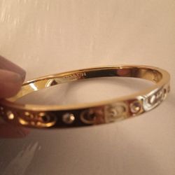 Coach Gold Bracelet 