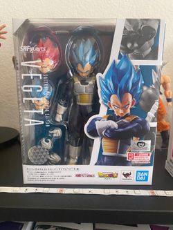 SH figure Vegeta super Saiyan blue/red
