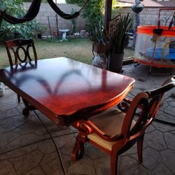 Dining Table And China Cabinet