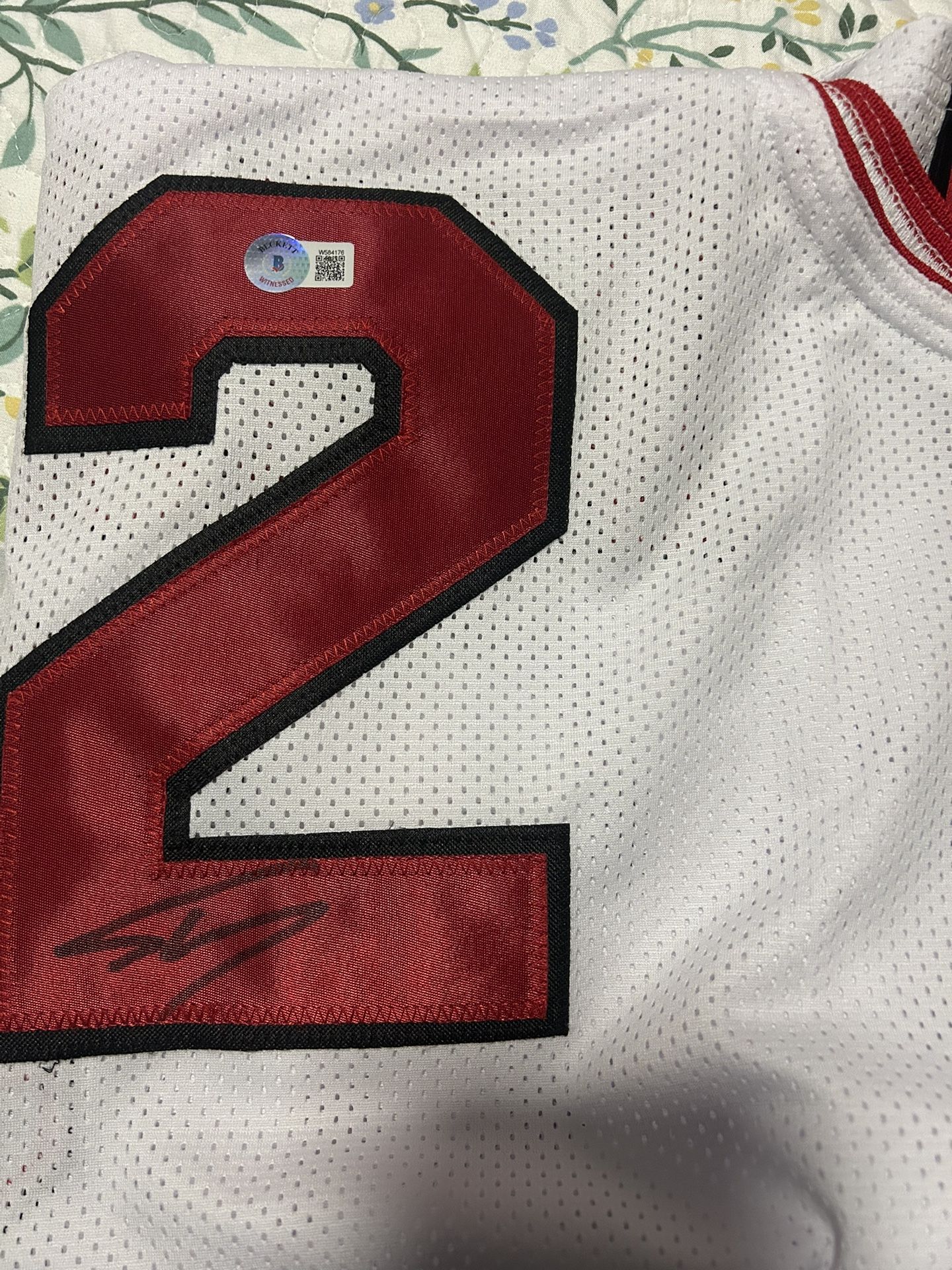 Autographed Miami Heat Shaq Jersey