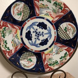 Old Large Imari Charger 18”