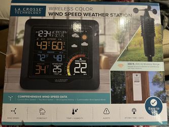 Wireless Wind Speed Weather Station 