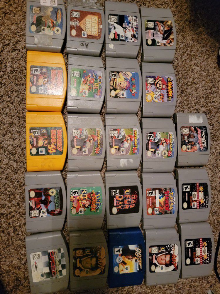N64 Games And System 