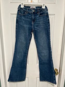 Abercrombie Girls' Low-Rise Flare Jeans