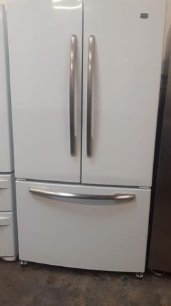 Maytag 3-Door White Fridge
