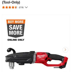 Milwaukee 18V Right Angle Drill (Super Hawg)