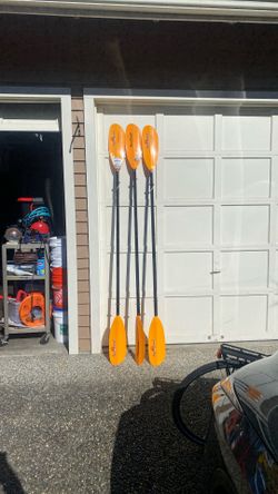 Sting Ray 230CM Fiberglass 2-Piece Snap-Button Kayak Paddle