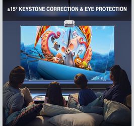 ššš Mini Portable 1080P HD Projector with Tripod - Phone & Outdoor Movie Night