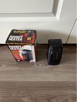Selling 2 Handy Heater Wall-Outlet Space Heaters (350 Watts)