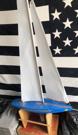 Pond sailboat