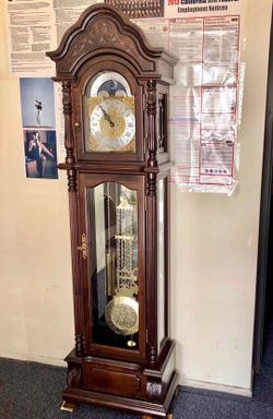 Grandpa clock Solid oak