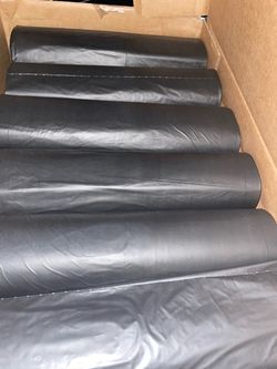 Box of 150 trash bags 56 gallons $25 firm on price