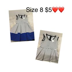 Dress Great Condition For Girls Size 8 ❤️❤️❤️firm Price F