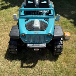 Jeep Two Seat Power Wheel