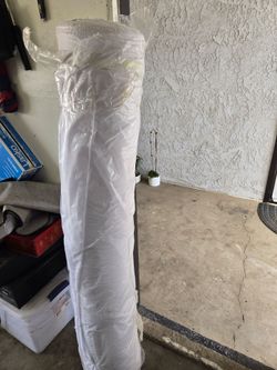 White draping cloth