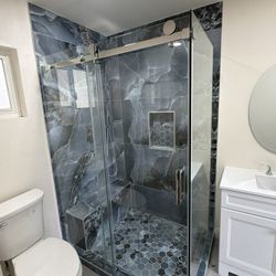 Shower, Glass, Sliders