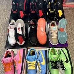 Nike Sb, Jordan 4 & 3 (Sizes 8-9) ❤️‍🔥ALL NEW❤️‍🔥 READ DESCRIPTION FOR MORE INFO ❤️‍🔥