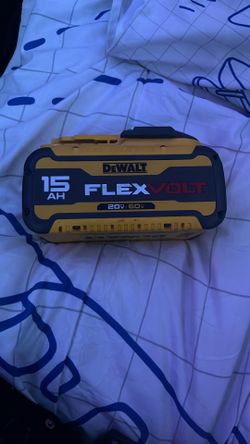 15AH flex volt dewalt