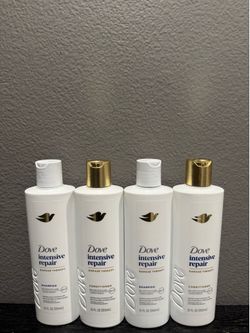 Dove shampoo and conditioner