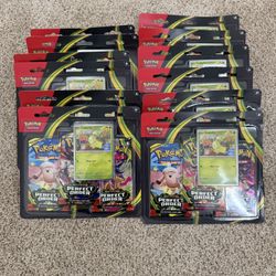 Pokemon 3 Pack Blisters Perfect Order