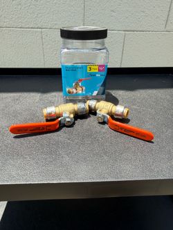 SharkBite Max 1/2" Push-to-Connect Ball Valve via 2-Piece Set
