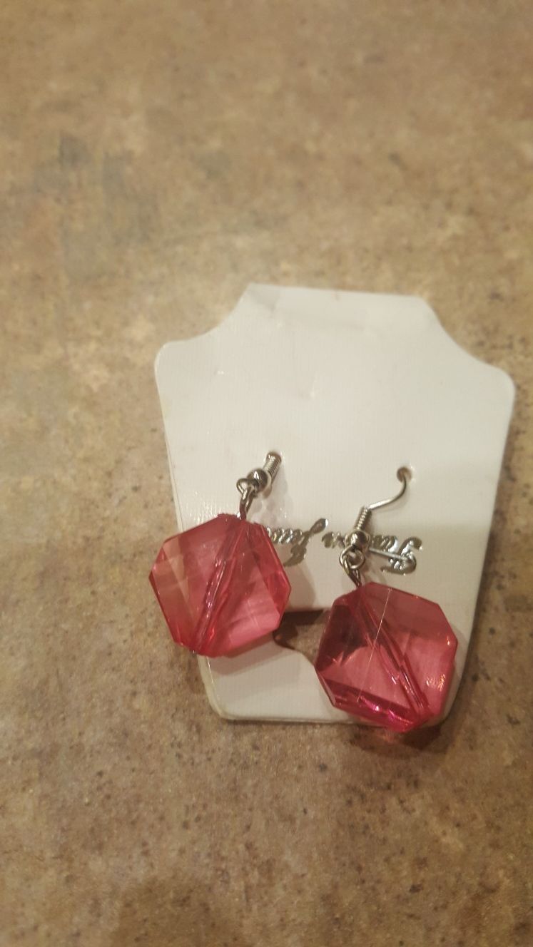 Pierced earrings