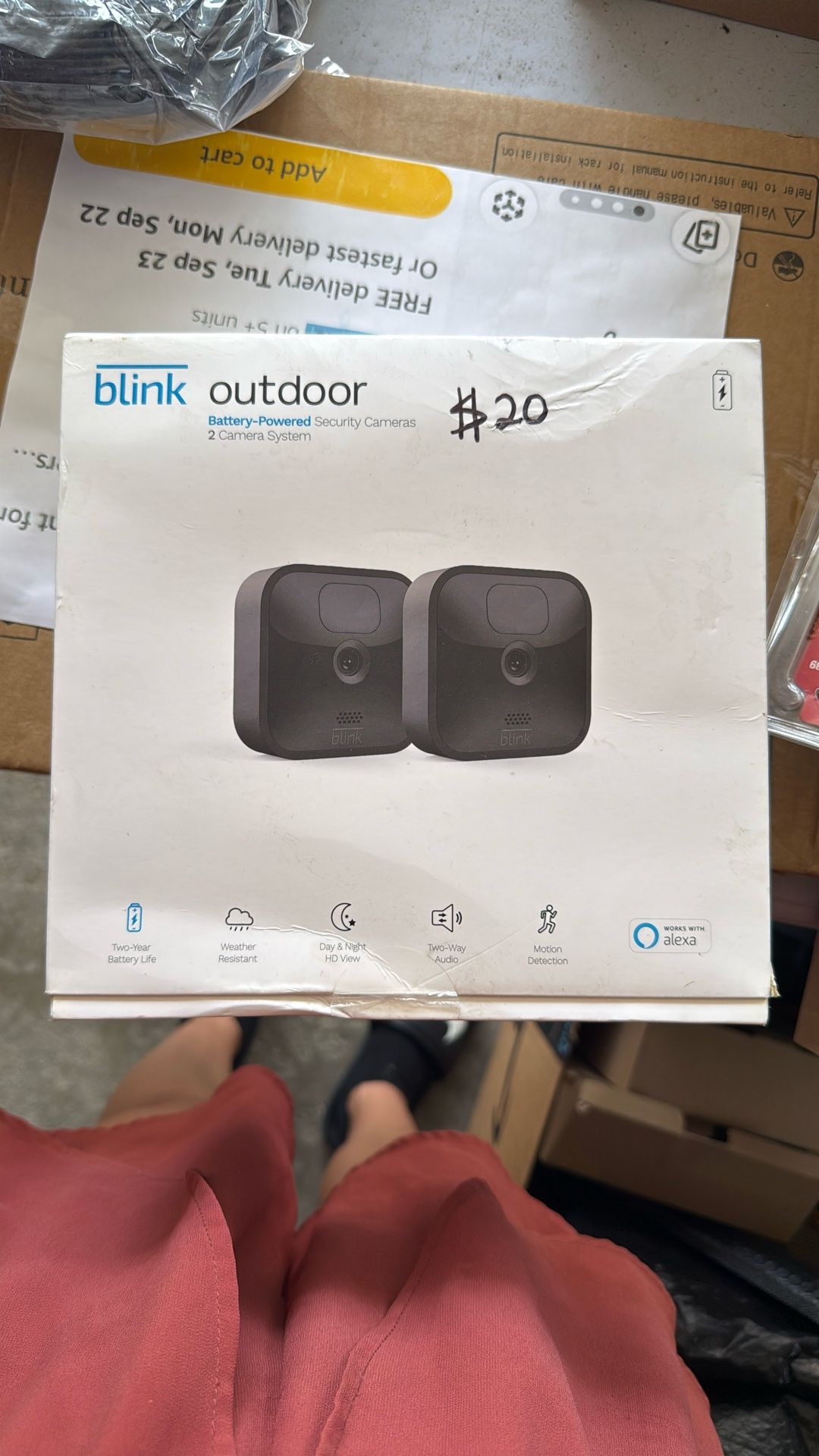 Blink Battery Powered Camera 2