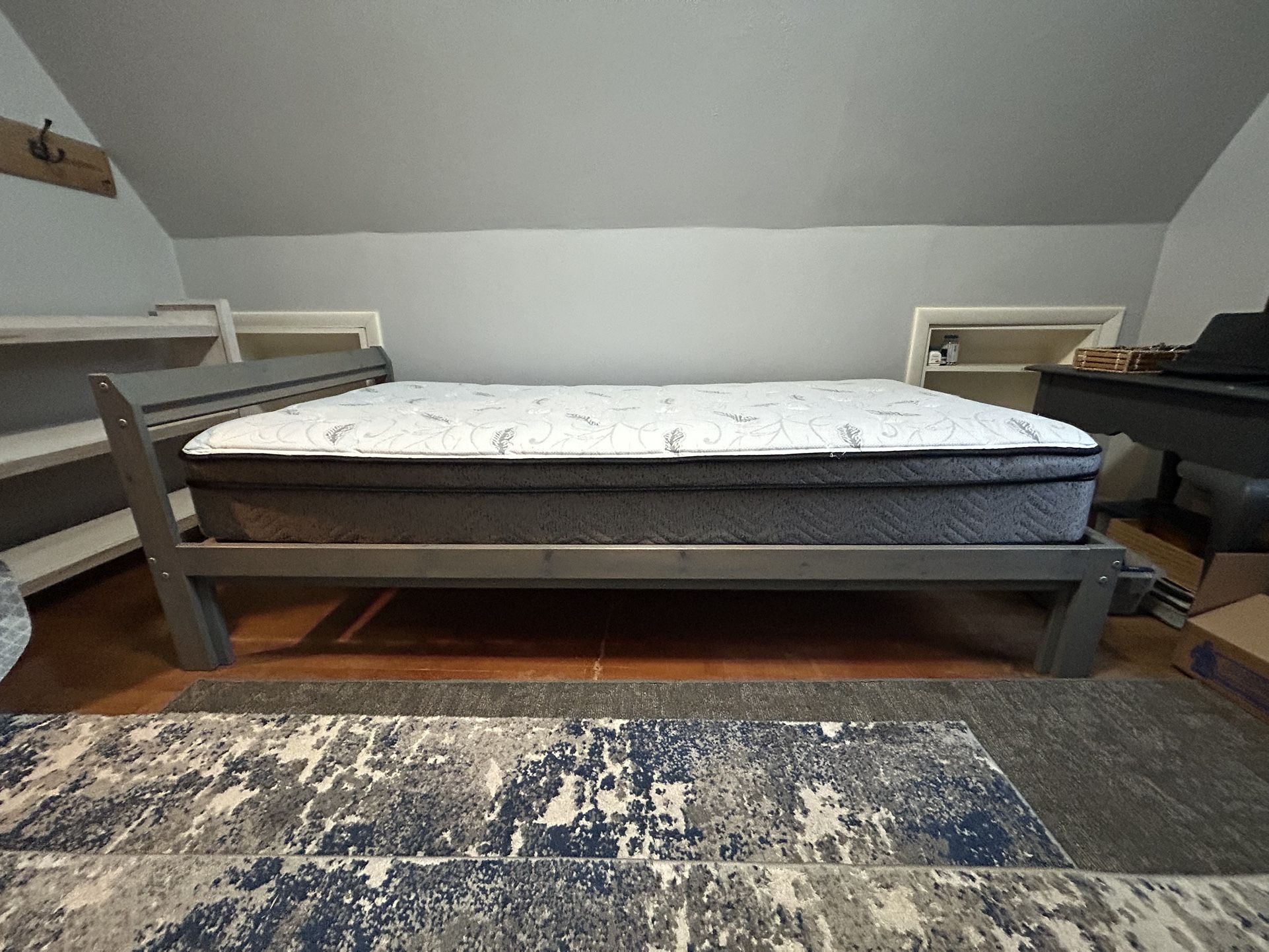 IKEA Single Bed Frame And Mattress