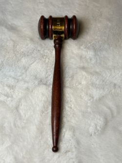 Vintage Lions Club 1985–86 Ceremonial Gavel