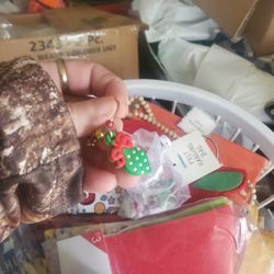 Christmas Wine Charms 