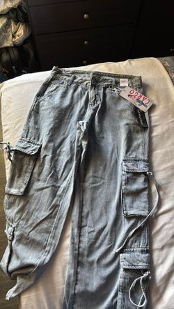 Ladies Cargo Jeans
