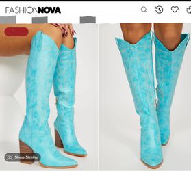 Fashion Nova Cowboy Boots