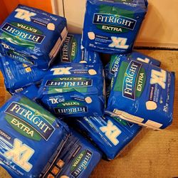 Adult Diapers Pullups Size: XL- Extra Large - $7 Per Package !