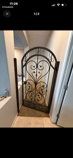 Decorate iron gate
