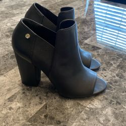 Calvin Klein Open-Toe Ankle Boots