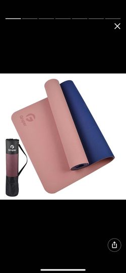 brand new yoga mat & roller