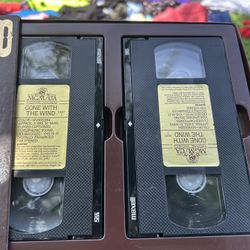 Gone With The Wind VHS 