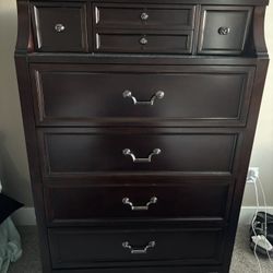 Mahogany Chest With Drawers