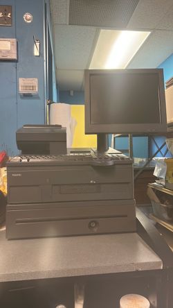 Toshiba POS System with Monitor and Keyboard