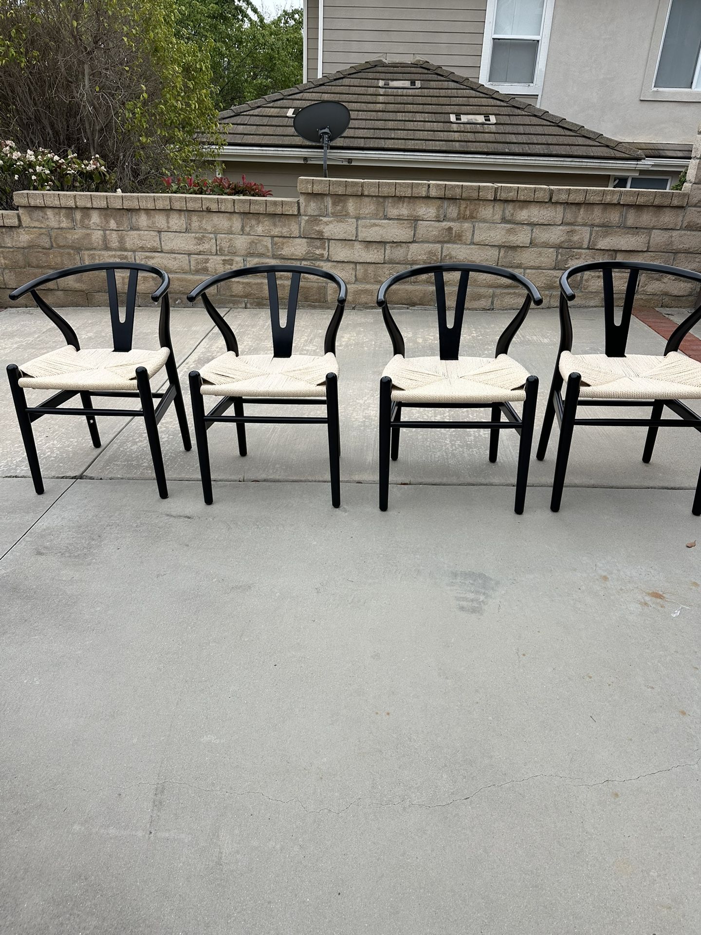 Like NEW Poly & Bark dining Chairs