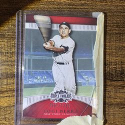 Yogi Bera #55 - 2010 Topps Triple Thread - 562/1350
