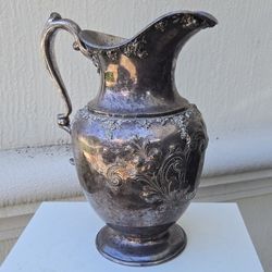 Silver-plated Pitcher Victorian 