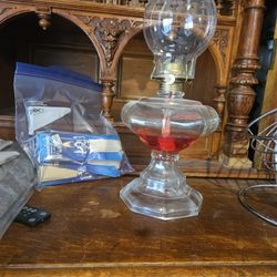 Hurricane Lamp and 12 Wicks
