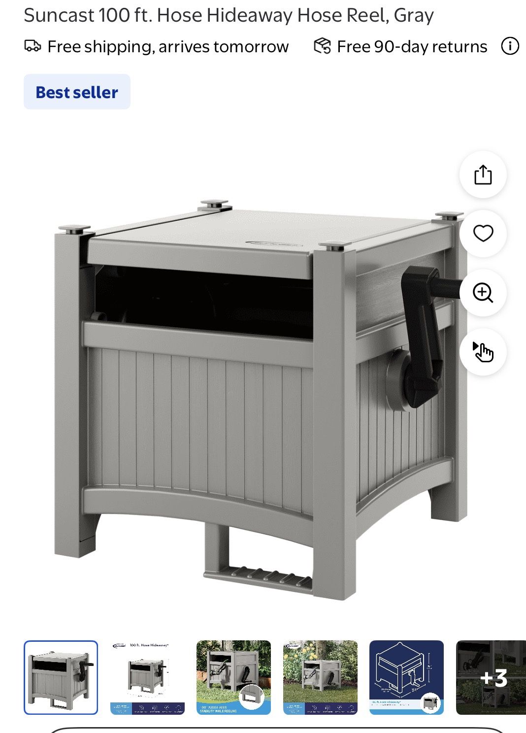 Garden Hose Storage Box