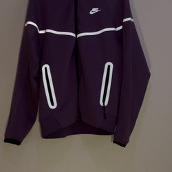 Purple Nike Tech Jacket Size: Medium