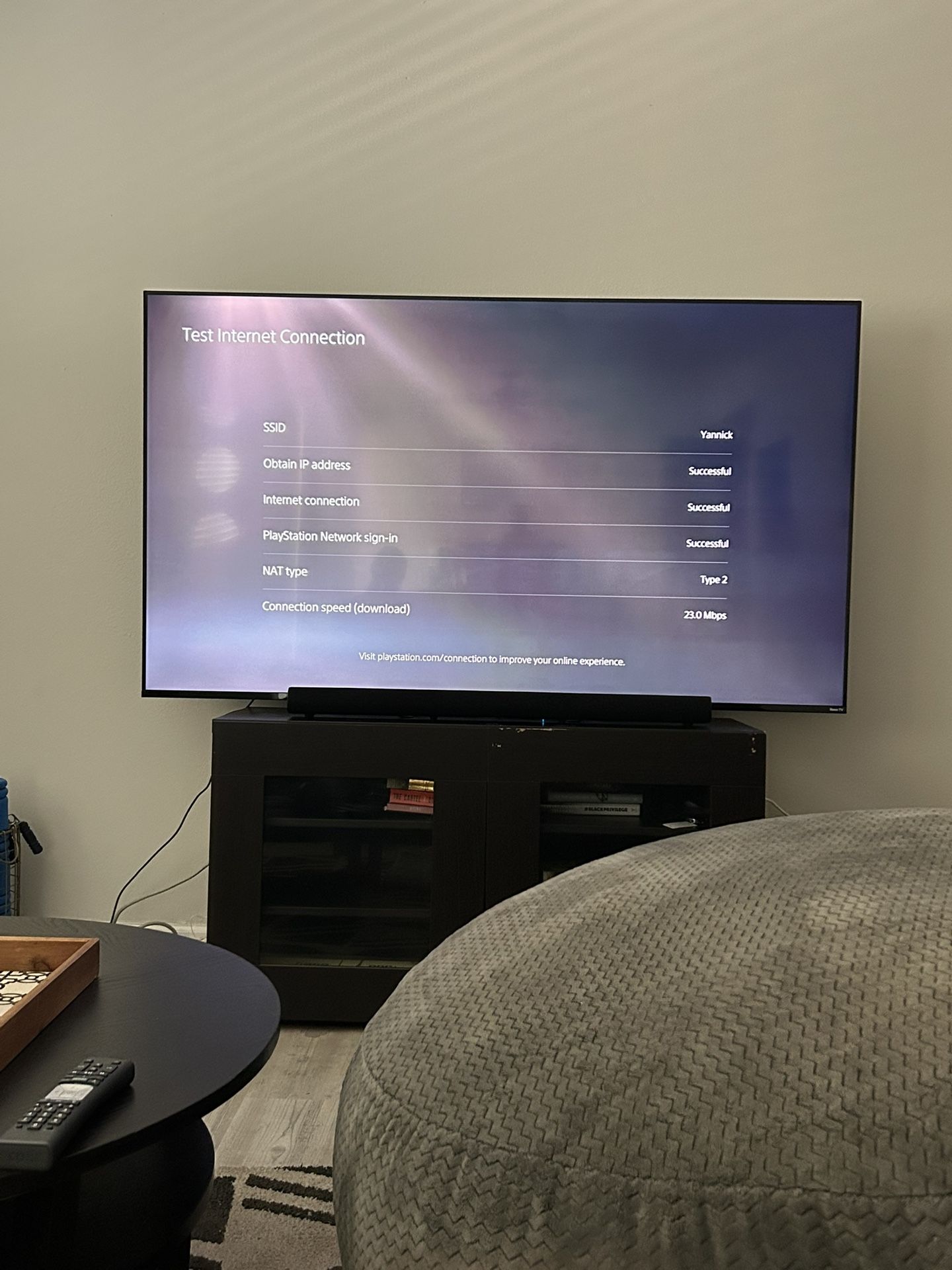 70in ONN Roku smart tv (used)