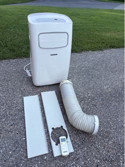 Portable Ac /w all the accessories including remote controls. Works perfectly.
