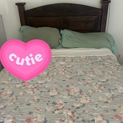 CAMA FULL SIZE CON BOX SPRING 